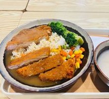 Curry Pork Cutlet Rice