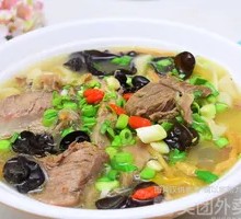 Steamed Beef Noodle Soup