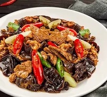 Stir-fried Pork with Wood Ear Mushrooms