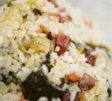 Salted Pork and Vegetable Rice