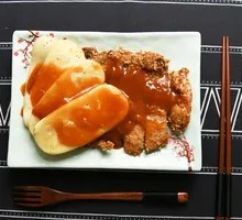 Stewed Pork Ribs with Rice Cake