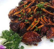 Hair Crab with Rice Noodles