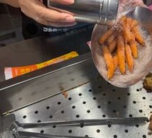 Glazed Sweet Potato Strips