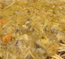 Golden Crab Paste Noodles
