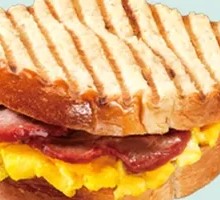 Egg and Barbecue Pork Sandwich