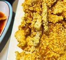 Salted Egg Yolk Stir-fried Rice Crackers
