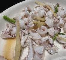 Boiled Live Octopus