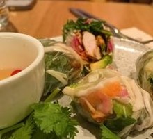 Vietnamese Spicy Chicken Avocado Spring Rolls