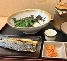 Grilled Squidfish Tea-Braised Rice