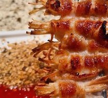 Pork Belly Rolls with Enoki Mushrooms