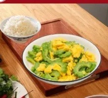 Bitter Melon with Eggs