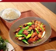 Green Pepper Spicy Pork