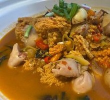 Fish Roe and Fish Bladder Pot