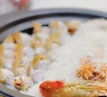 Salt-Baked Abalone