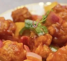 Sour Pork with Pineapple