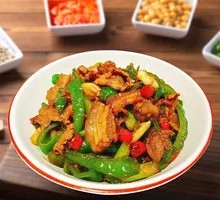 Stir-Fried Pork with Local Chili Rice