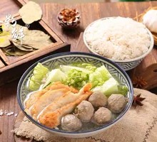 Shantou Beef Balls Rice