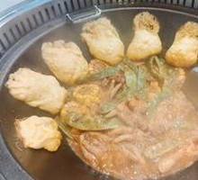 Braised Pork Ribs and Chicken Feet Pot