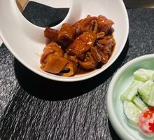 Black Bean Sauce Pig Intestine Head