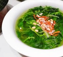 Stewed Soybeans with Mulberry Shoots