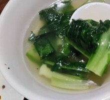 Chicken Broth Steamed Bitter Melon Greens