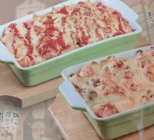 Tomato Beef Baked Rice