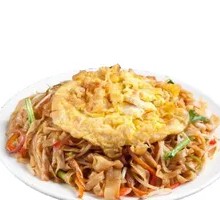 Sour Cabbage and Egg Fried Rice Noodles