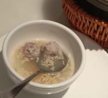 Pork Rib and Meatball Soup