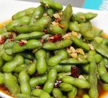 Spicy Tossed Edamame