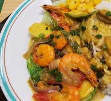 Thai Curry Seafood Rice Bowl
