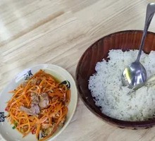 Stir-fried Carrot with Pork