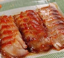 Pork Trotter and Char Siu Rice