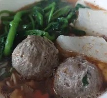 Beef Meatball Noodles