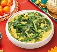 Stir-fried Eggs with Leeks