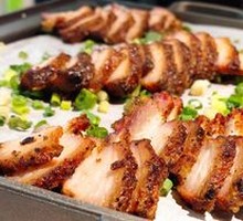 Green Tea Scallion Grilled Meat