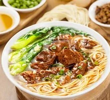 Braised Beef Shank Handmade Noodle Soup
