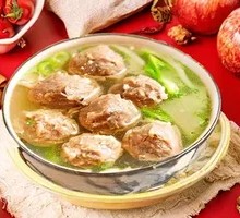 Authentic Shantou Beef Tendon Ball Soup Rice