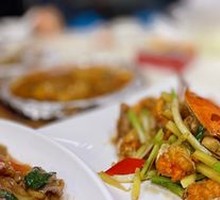 Stir-fried Crab with Ginger and Scallion