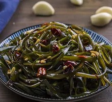 Cold-mixed kelp strands