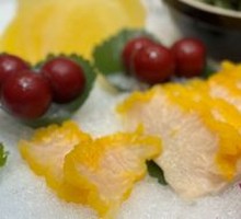 Golden Mushroom Sashimi