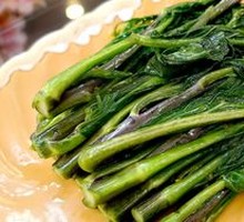 Chicken Oil Stir-fried Purple Bok Choy