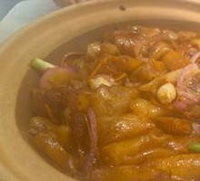 XO Sauce Stir-fried Pig Intestine Rice Noodles