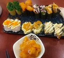 Grilled Eel and Cheese Sushi