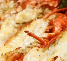 Cheese-Baked Boston Lobster