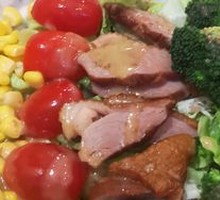 Green & Meaty Salad