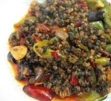 Stir-Fried Snails with Black Bean Sauce