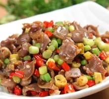Spicy Sour Chicken Offal Rice
