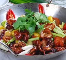 Spicy Intestines Stir-fry