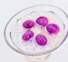 Taro Balls and Sago Dessert