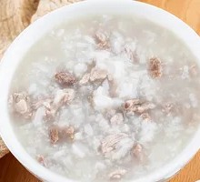 Corn and Pork Ball Porridge